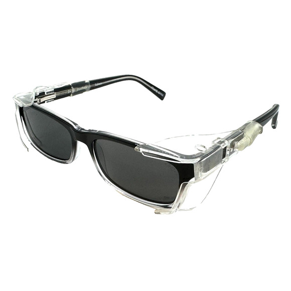 PENTAX D490 WITH SAFETY VISION SHIELD RX EYEGLASSES SUNGLASSES FRAMES - Picture 2 of 4